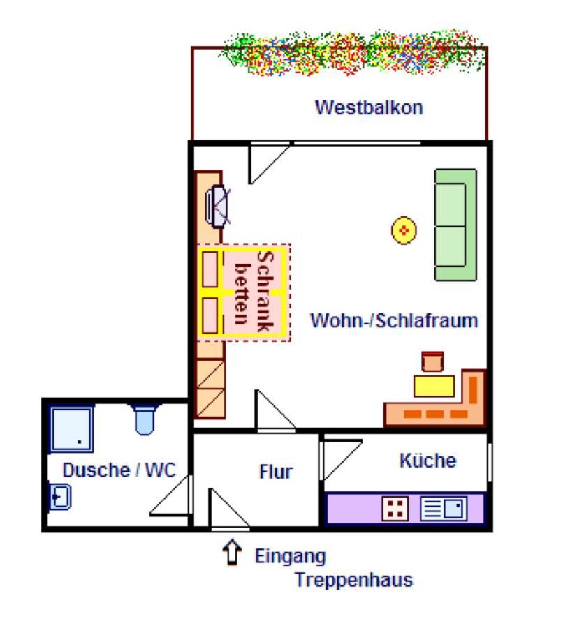 Aschaubichl - Wohnung Enzian Grainau Buitenkant foto