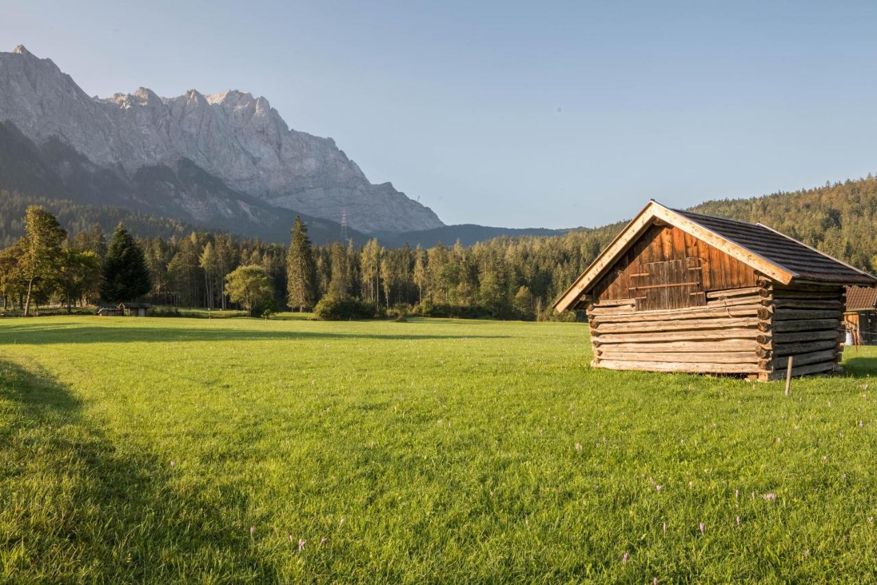 Aschaubichl - Wohnung Enzian Grainau Buitenkant foto