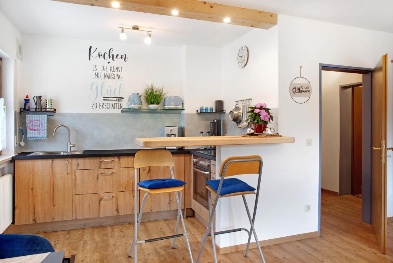 Aschaubichl - Wohnung Enzian Grainau Buitenkant foto