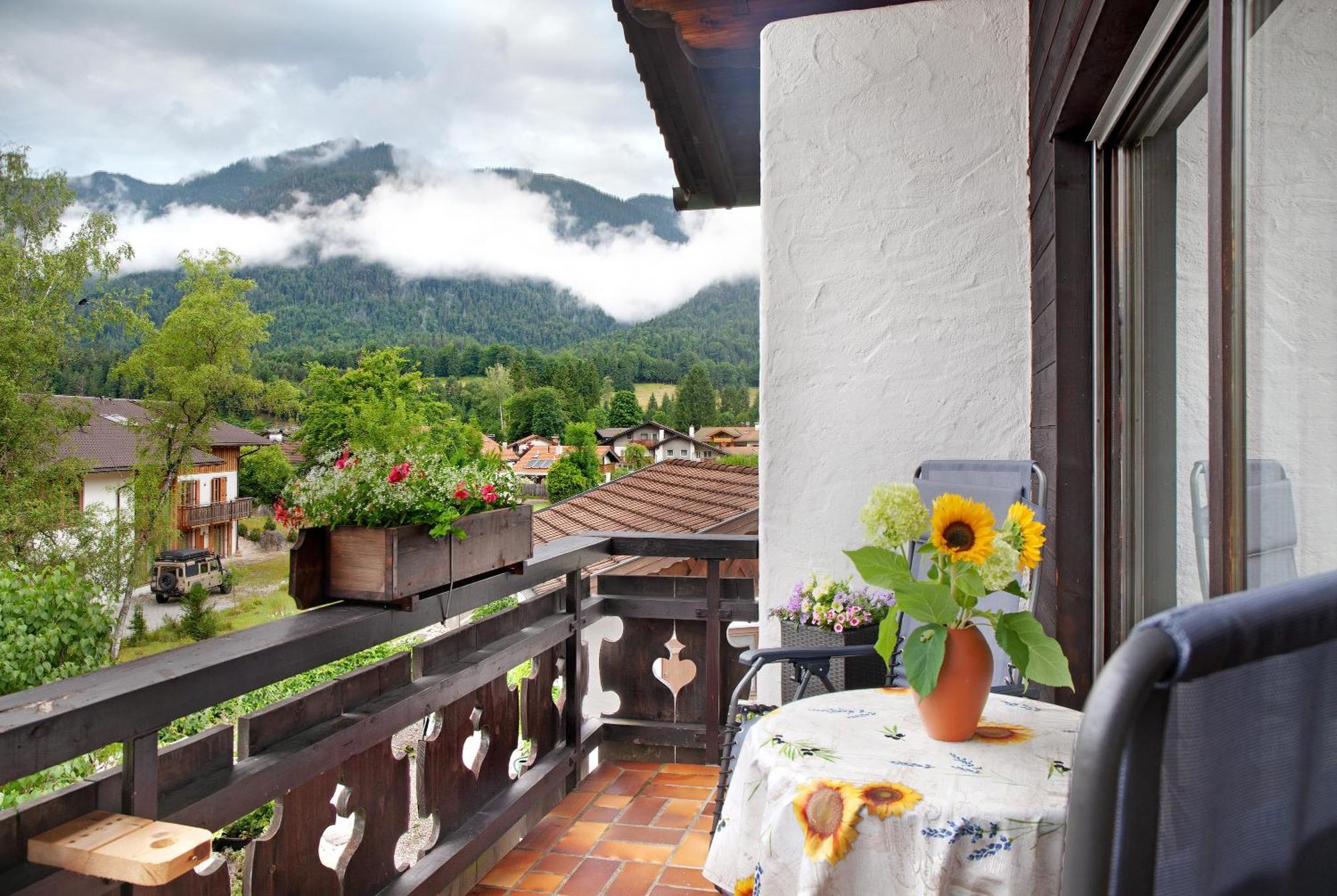 Aschaubichl - Wohnung Enzian Grainau Buitenkant foto