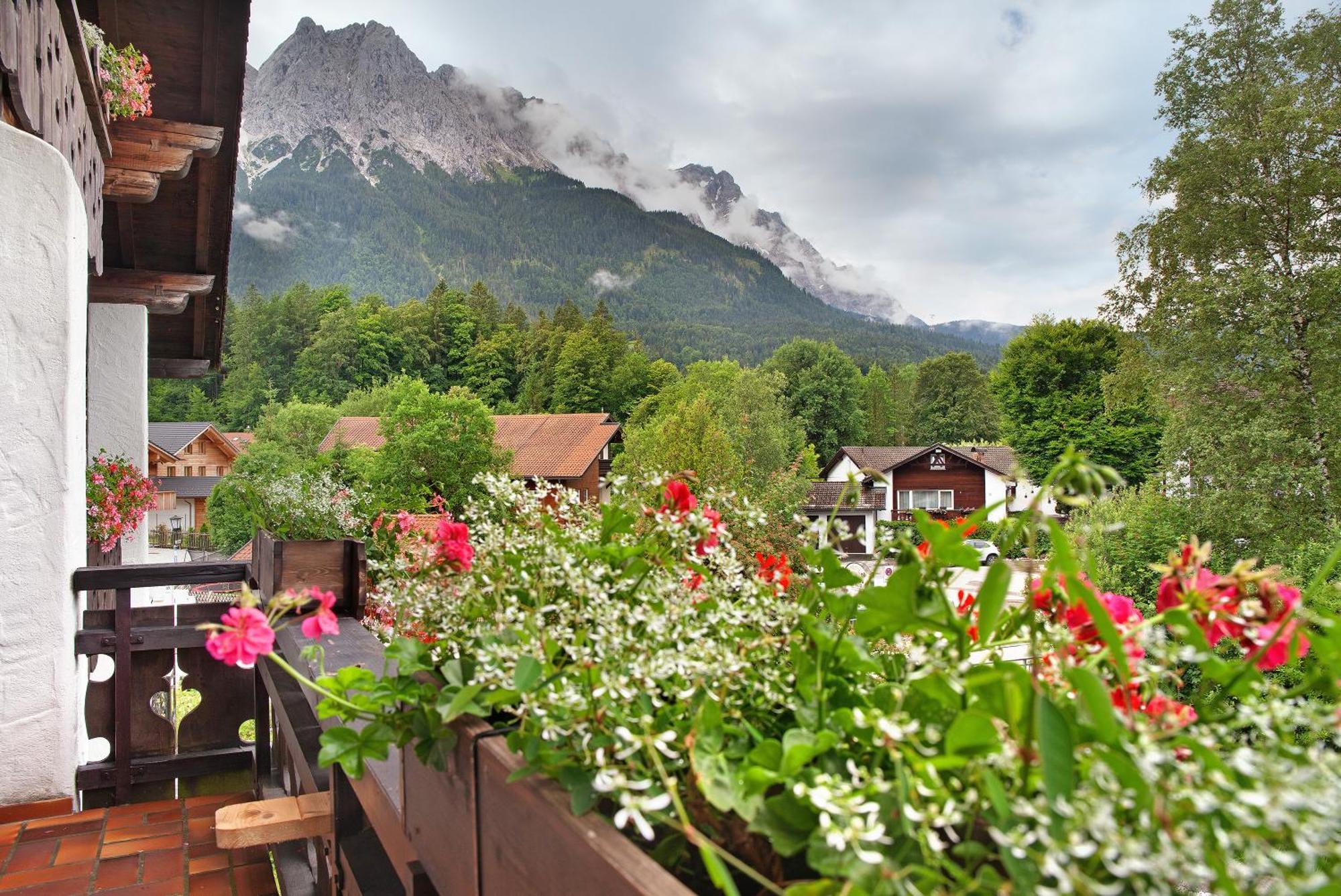 Aschaubichl - Wohnung Enzian Grainau Buitenkant foto