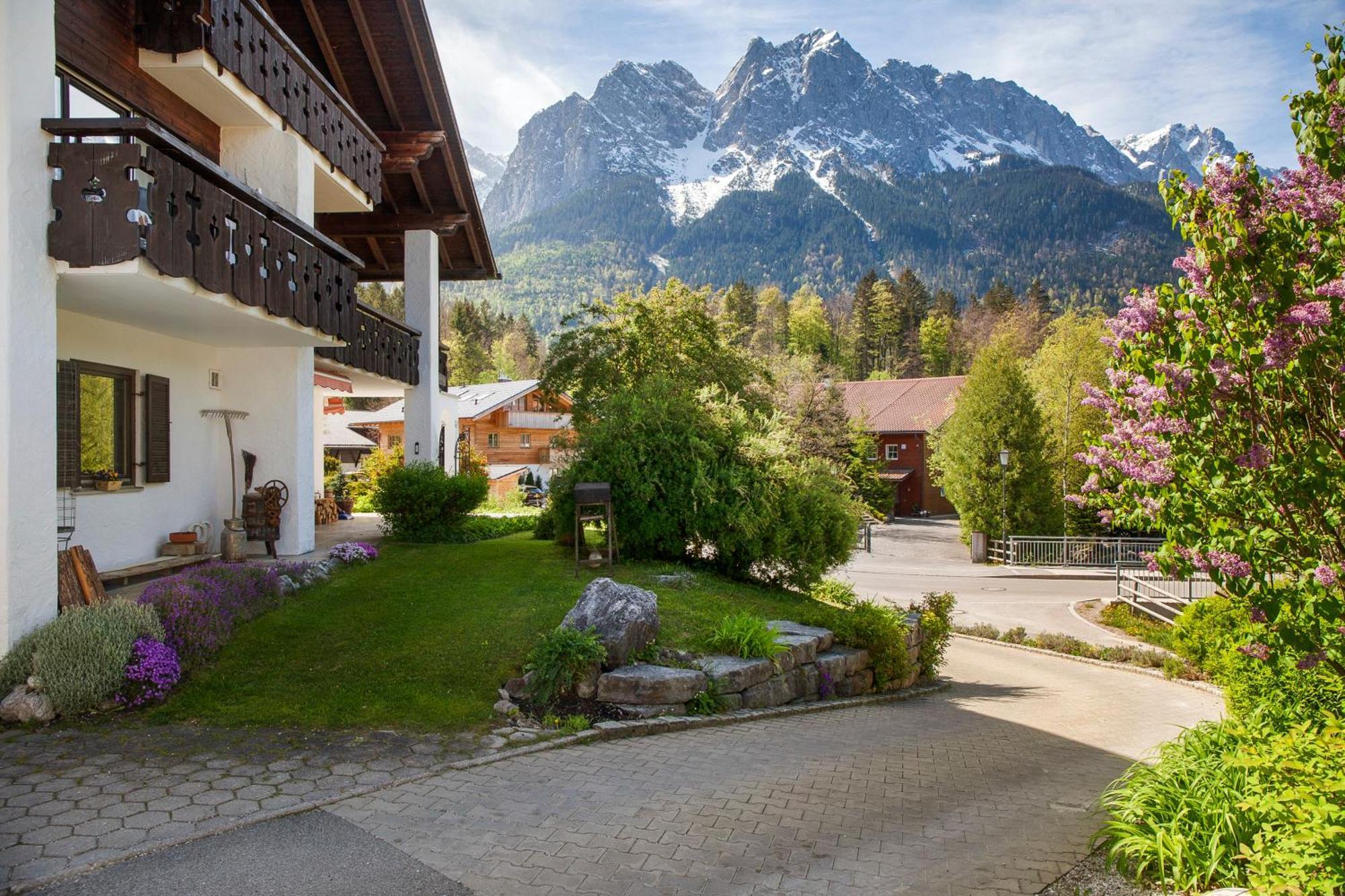 Aschaubichl - Wohnung Enzian Grainau Buitenkant foto